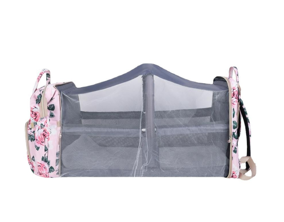 Multifunktionale Wickeltasche Rose
