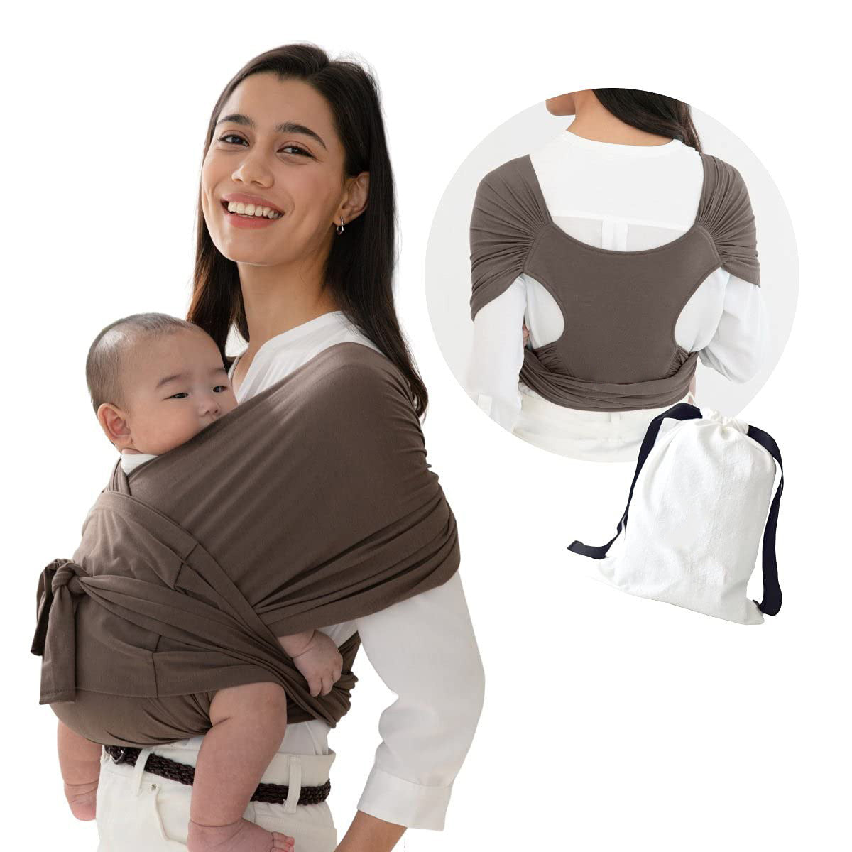 Sommer-Babytrage aus Baumwolle